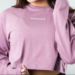 Alphalete Oversized Crop